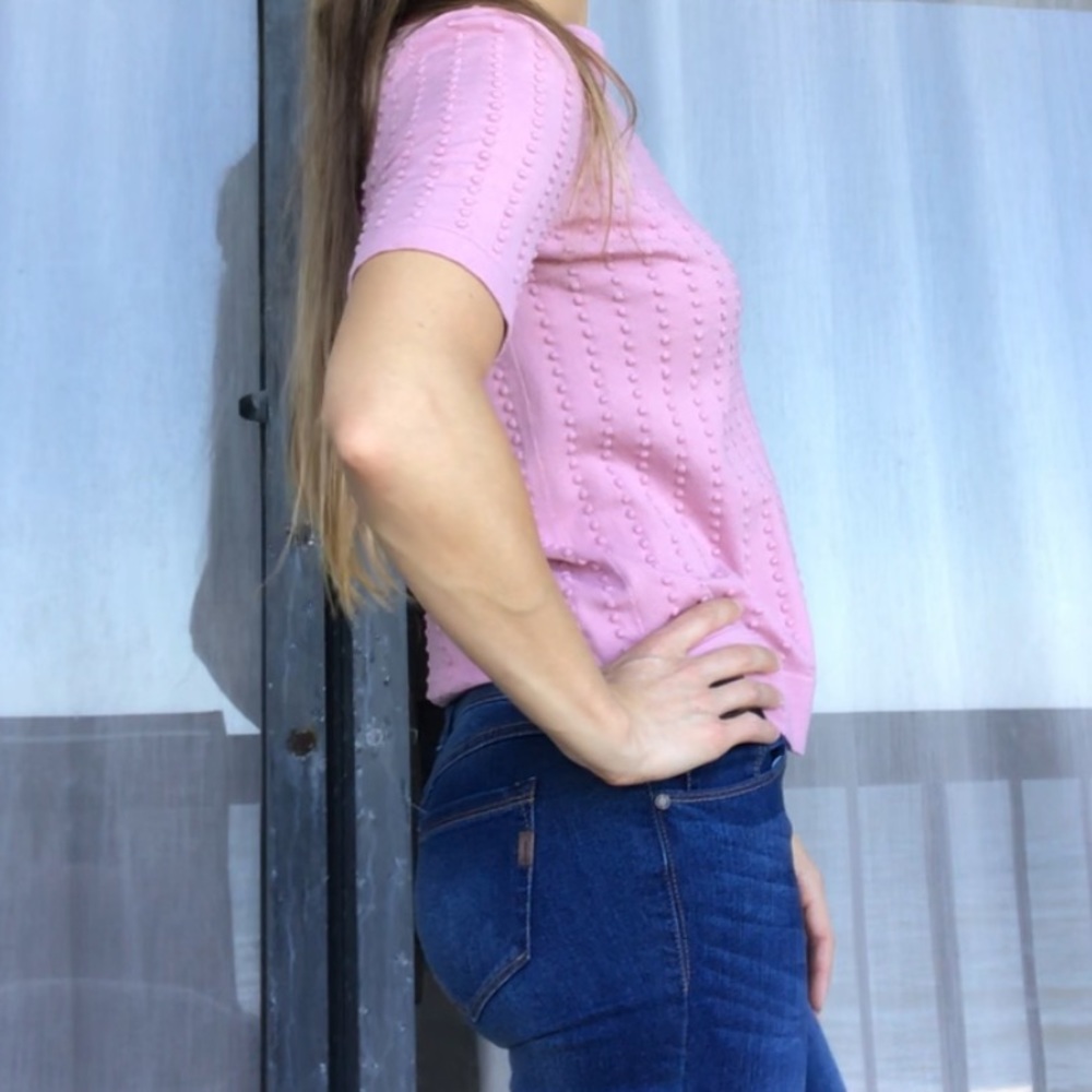 PREMISE STUDIO textured sweater top *3 - Picture 3 of 5